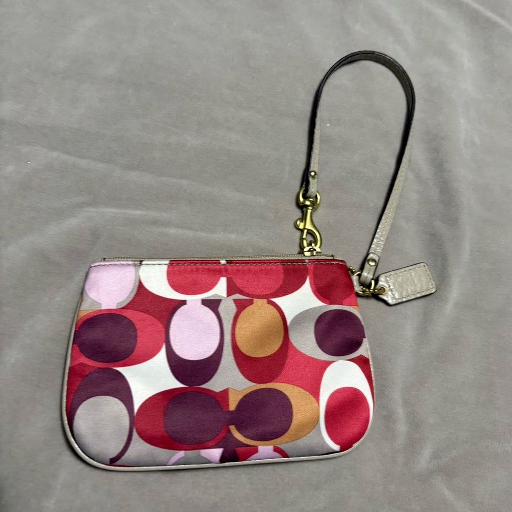 Coach Multicolor Wristlet